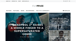 Desktop Screenshot of filmpolicereviews.com